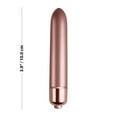 thumbnail image 3 of Rocks Off Touch Of Velvet Bullet Vibrator, Rose, 3 of 3