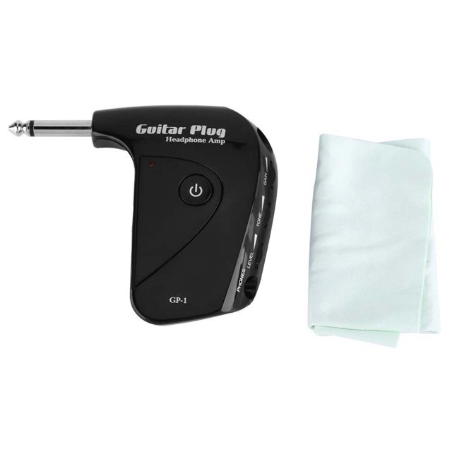 Mini amplificador de guitarra, mini enchufe de guitarra portátil Amplificador de auriculares de guitarra Enchufe de auriculares de guitarra Diseñado con precisión