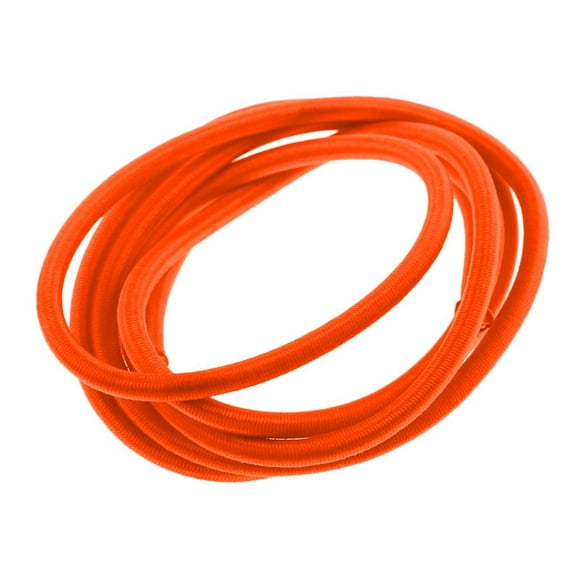 4mm elastic rope marine shock cord - tie roof rack 2m orange