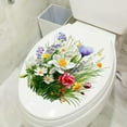 thumbnail image 6 of Butterfly Flower Toilet Seat Stickers, 6 of 8