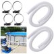 thumbnail image 1 of Ganfancp Manguera de Reemplazo para Piscinas Elevadasaccesorio Bomba de Piscina Manguera de Reemplazo Ofertas y Liquidaciones Manguera de Piscina*2 Clip*4, 1 of 7