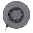 thumbnail image 4 of Awwp Unisex Sun Hat Wide Brim Fishing Adjustable Lightweight Hat Beach Bucket Hat for Outdoor Golf Hiking Gardening Grey, 4 of 8