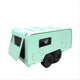 thumbnail image 3 of Simulación de Vehículo Recreativo con Remolque para RC Crawler TRX4M (1/16-18), Pieza de Actualización Verde., 3 of 5