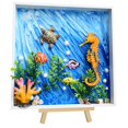 thumbnail image 1 of Kit de pintura DIY Kssiaz Ocean Theme con accesorios para niños, 1 of 7