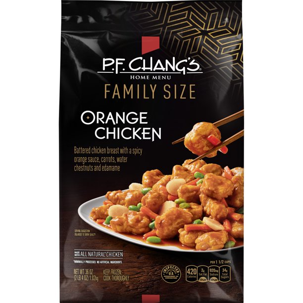 P F Chang S Home Menu Orange Chicken Family Size Skillet Meal Frozen Meal 36 Oz Walmart Com Walmart Com