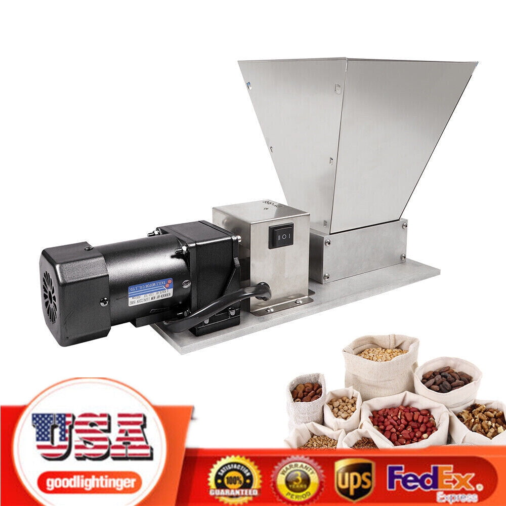 Malt Mill Electric Grain 60W Rice Corn Grain Coffee Wheat Feed Mill Wet