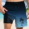 thumbnail image 4 of Kcolen Swim Trunks for Men 5 Inch High Stretch Beach Swimming Shorts Light Upf Swimsuit for Men Swim Trunks Men Beach Summer Oversized Bathing Suit Beach Board Shorts, 4 of 4