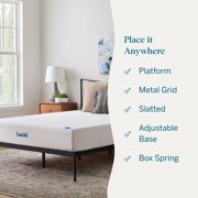 Lucid Bliss Queen Tight Top 10 Plush Memory Foam Mattress with Gel Infusion and Ventilation