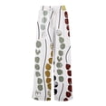 thumbnail image 3 of WTOBBY Women's Summer Boho Floral Print Wide Leg Palazzo Pants with High Waist Elastic Drawstring and Side Pockets for Comfortable Everyday Use ,White M, 3 of 7