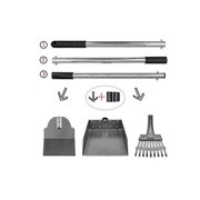 3-Piece Dog Waste Set – Rake, Scoop & Shovel Pooper Scooper Set