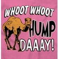 thumbnail image 2 of Woot Woot Hump Day Wednesday Camel Womens Slim Fit Graphic Tee Brisco Brands X, 2 of 5