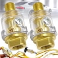 thumbnail image 1 of 2Pcs Mini In-Line Greaser, Pneumatic Oiler, Mini Automatic Lubricator, Compressed Air-Mini Mist Lubricator 1/4", for Air Tools, Impact Driver, 1 of 5