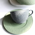 thumbnail image 3 of Elegante de taza de y platillo de cerámica, bandeja para taza de , taza de té de flores en relieve para el té de , taza de BLESIY Taza de café, 3 of 8