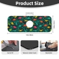 thumbnail image 2 of Sikiie Colorful Dinosaurs Splash Guard for Sink Faucet-1 PC Super Absorbent Fast Drying Mat Sink Gadgets-Splash Guard for Kitchen, Sink Mat, 2 of 7