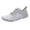 Light Gray, variant on lnmuld Men Women Barefoot Shoes, Breathable Mesh Shoes for Water Yoga Fitness Hiking Color:Black,Size:8.5