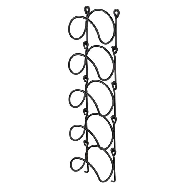Rack 2 Storage Wall Mounted Metal Towel Holder with Hooks Shelf and Rack for Bathroom and Kitchen