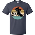 thumbnail image 3 of Inktastic 5K Race Running Retro Sunset Runner T-Shirt, 3 of 5