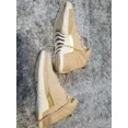 thumbnail image 3 of Ni - ke Ni - ke Air Jordan 12 Retro Tan Gold White Sneakers Women's Size 9 A06068-203, 3 of 5