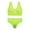 Green, variant on Teissuly Women's Underwear Without Steel Rings Sports Suspender Sexy Bra Tank Top Pants Set