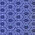 thumbnail image 1 of Ahgly Company Indoor Square Patterned Sky Blue Dress Blue Area Rugs, 5' Square, 1 of 6