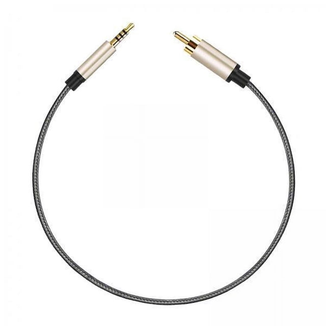 5x Cable de Audio Jack de 3,5 Macho Cable Auxiliar Coaxial de Sonido de para Dispositivos en Casa 5 piezas