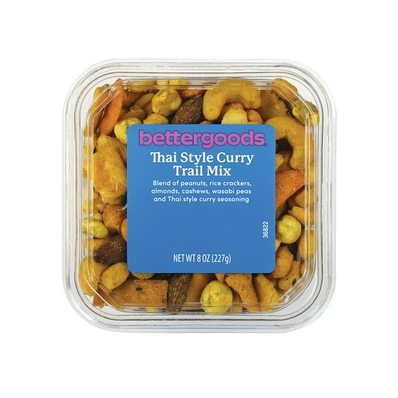 bettergoods Thai Curry Trail Mix, 8 oz, Tub