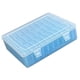 thumbnail image 2 of Caja de almacenamiento de joyería transparente, estuche de almacenamiento de joyería, 30 compartimentos, práctico con tapa, contenedor de cuentas para Azul, 2 of 9