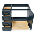 thumbnail image 5 of Ariel Taylor 42 In. Right Offset Single Sink Base Cabinet In Midnight Blue, 5 of 8