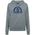 thumbnail image 2 of Women's Levelwear Gray Toronto Maple Leafs Adorn Banner Arch Pullover Hoodie, 2 of 3