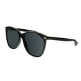 0024S 001 Black 0024S Round Sunglasses Lens Category 3 Size 58mm