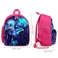 thumbnail image 2 of Undertale Sans Casual Daypacks Simple Shoulder Bag Rucksack Travel Backpack, 2 of 6