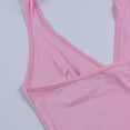 thumbnail image 5 of Beach Vacation Clothes for Women Bra Top Tops for Women Cropped Athletic Top Cropped Camisole Blank Muscle Button Crops Tops Long Memory Girl Girl Design Your Own Tie Back Pink L, 5 of 8