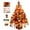 YELLOW C, variant on DIY Beaded Lighted Christmas Tree Kit, Sparkling Tabletop Holiday Ornament Craft Set, Beginner Desk Decor Gift