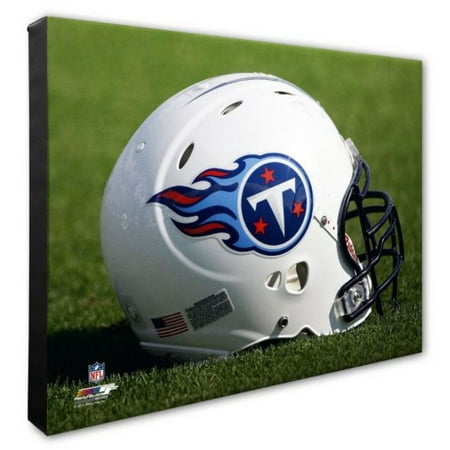 Nfl Hand Signed 16x20 Photograph - Photo File Tennessee Titans Team Helmet Canvas Print Picture Artwork 16x20 NFL