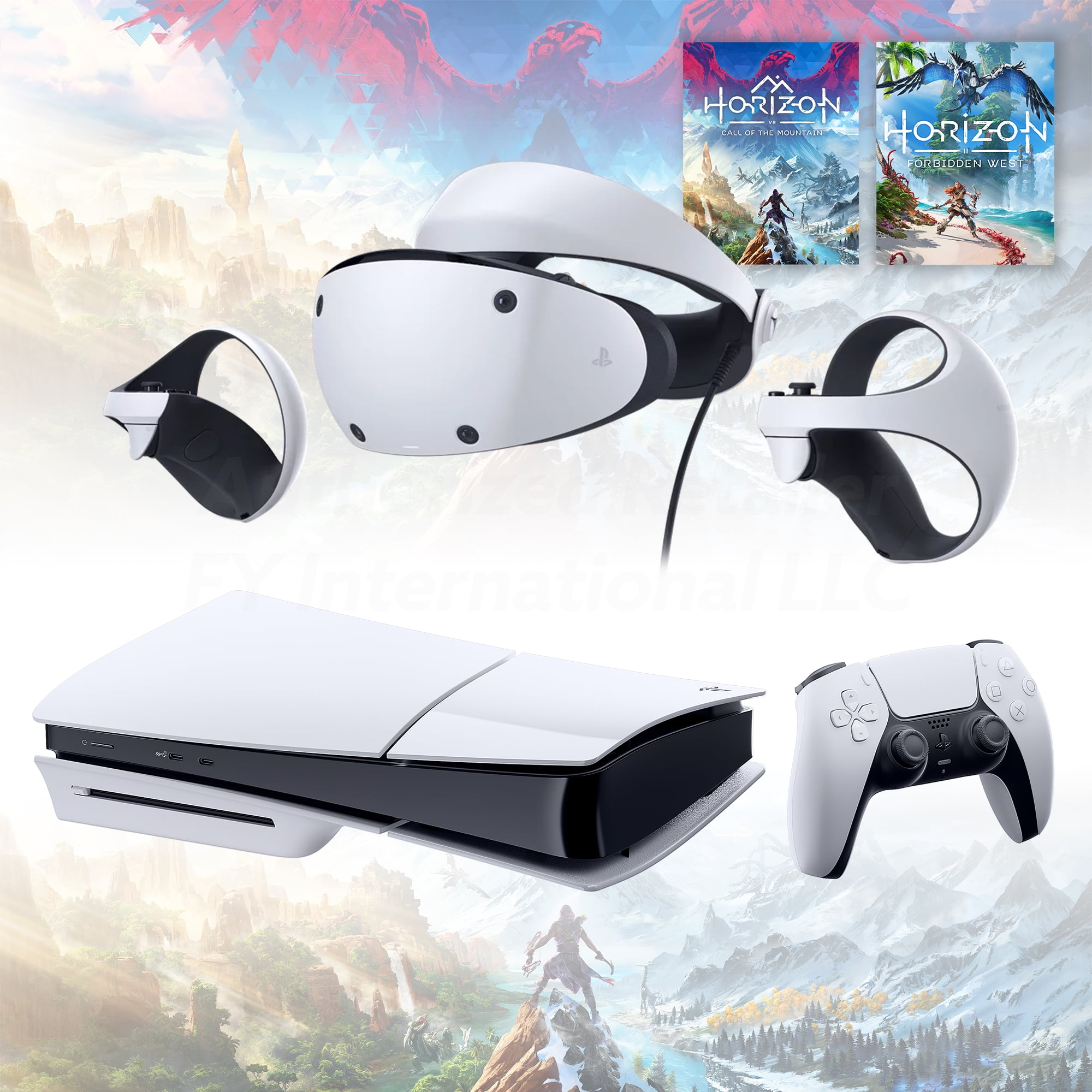 PlayStation 5 & PSVR2 Deluxe Combo, VR2 Headset, Sense PlayStation 5 & PSVR2 Deluxe Combo, VR2 Headset, Sense