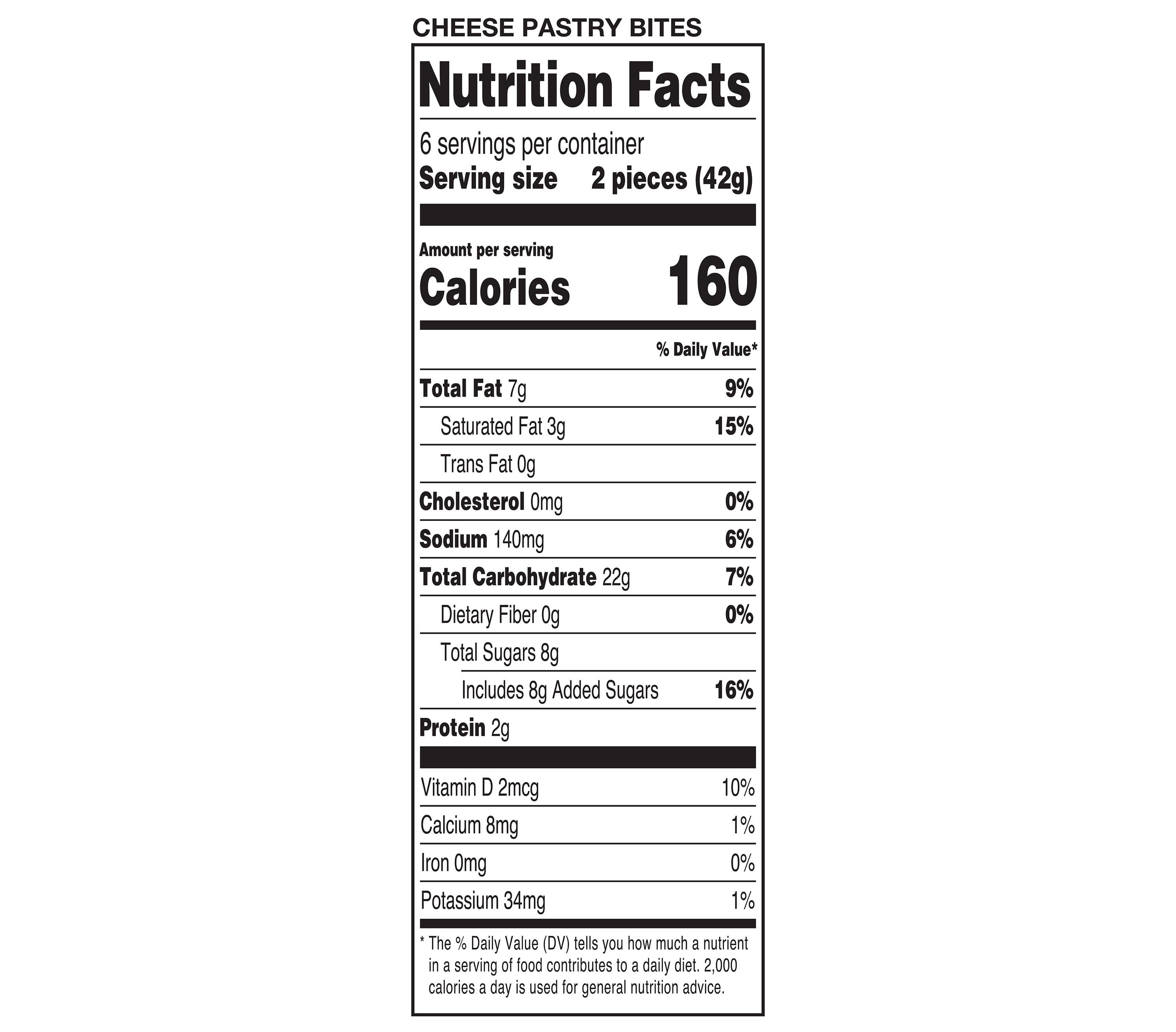 Freshness Guaranteed Cheese Pastry Bites, 9 oz, 12 Count
