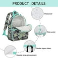 thumbnail image 2 of Chic Colorful Paisley Backpack Spine-Protecting Ergonomic Design for Teens, 2 of 5