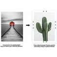 thumbnail image 3 of ELSKER&HOME 22.375 x 34 Poster Frame 3 Pack, White Picture Frame for Horizontal or Vertical Wall Mounting, Sturdy and Scratch-proof, 3 of 7