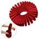 thumbnail image 5 of Muñequeras Yuyangstore Accesorios de disfraz para Cosplay Jester rojo, 5 of 7