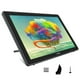 thumbnail image 1 of HUION Kamvas 22 tablet gráfica con pantalla, lápiz sin batería 8192 niveles, soporte ajustable y 20 puntas de repuesto, 1 of 9