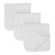 thumbnail image 3 of 3 paños absorbentes para eructar para bebés, toalla premium para recién nacidos (blancos), 3 of 5