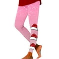 thumbnail image 1 of Medias Afelpadas de Polar Translúcido Gibobby Leggings de yoga ajustados con Estampado navideño degradado para Mujer Rosa XL, 1 of 5