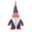 Patriotic USA Gnomes-B-A8, variant on 250th Anniversary Patriotic USA Gnomes, Red White Blue Faceless Figurines, Ideal 4th of July Memorial Day Indoor Home Decoration B