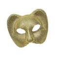 thumbnail image 3 of Máscara de leopardo, accesorio de fotografía, accesorio de cosplay, disfraz, máscara de media cara para Pascua Oro, 3 of 9