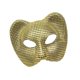 thumbnail image 3 of Máscara de leopardo para fotografía con banda elástica para Halloween Oro, 3 of 9