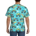 thumbnail image 3 of Qekee Cartoon Monster Truck Classic Fit T-Shirt Men's Shirt Men's Tight Short Sleeves for Exercise, Running, Mountaineering - Cartoon Monster Truck, 3 of 9