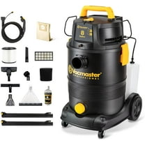 Vacmaster VK809PWR 0201 8 Gallon 5.5 Peak HP 3-in-1 Wet/Dry/Upholstery Shampoo Vacuum