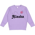 thumbnail image 2 of Inktastic Alaska Butterfly Toddler Sweatshirt, 2 of 4