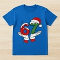 thumbnail image 2 of 67 Christmas 6 7 Meme Pajamas T-Shirt – Holiday Gen Alpha Slang – Funny Family Gathering, 2 of 6