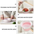 thumbnail image 2 of 1pc Home Kitchen Foldable Water Ladle Simple Hanging Plastic Water Scoop, 2 of 9